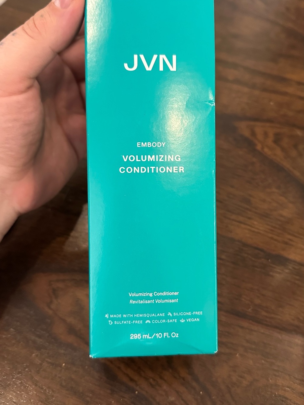 JVN Volumizing Conditioner - Teal Box